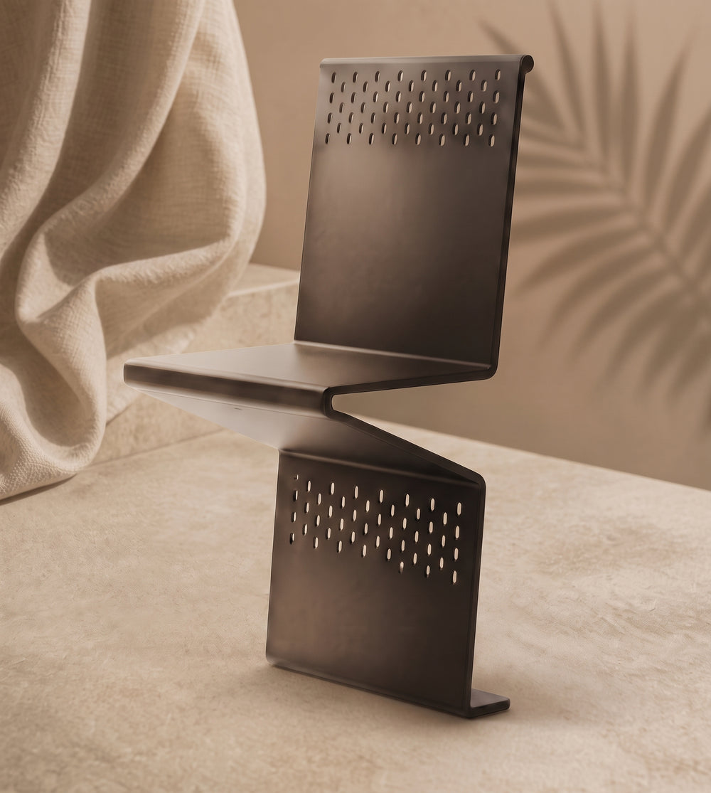 A compact speaker in warm natural light