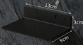 Frameless shelving unit
