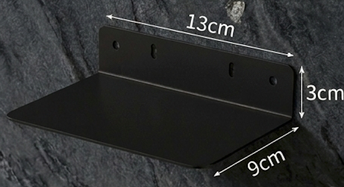 Frameless shelving unit